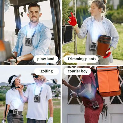 Socool Fan 10000mAh Mini Rechargeable Portable Fan Multifunction Outdoor Emergency Power Clip Waist Fan Вентилятор для экстренной работы на открытом воздухе