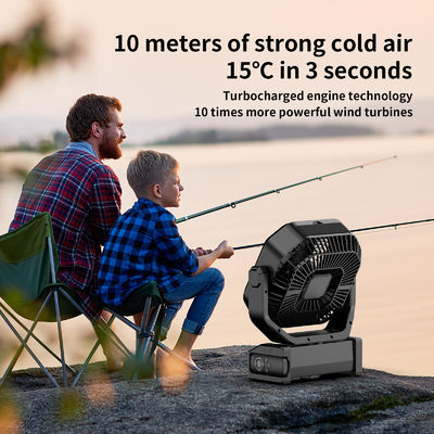 Socool Fan 20000mAh Дистанционно управляемый подвесный вентилятор 9 скоростного управления светодиодный свет перезаряжаемый вентилятор для кемпинга на открытом воздухе портативный многофункциональный вентилятор аварийного питания