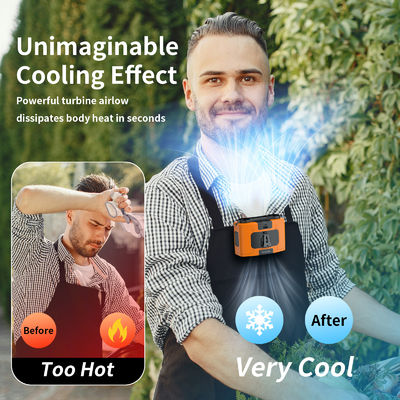 Socool Fan 20000mAh портативный тип-C носимые вентиляторы супер ветер супер тихий наружный вентилятор