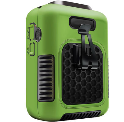 Socool Fan 6000mAh Type-C Power Source Многофункциональный портативный вентилятор с уровнем шума менее 50 дБ В зеленом оранжевом сером